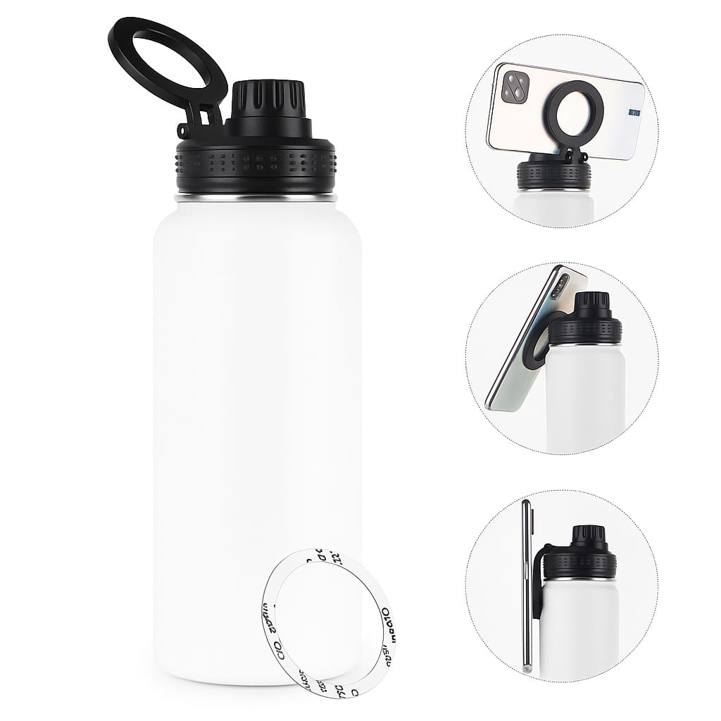 Icy White Pixel Bottle 24 oz