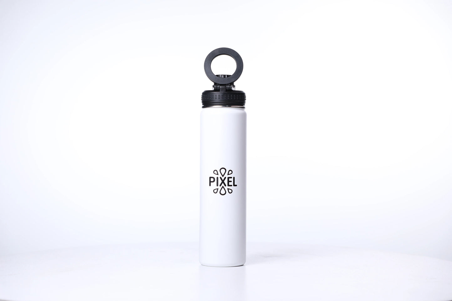 Icy White Pixel Bottle 24 oz