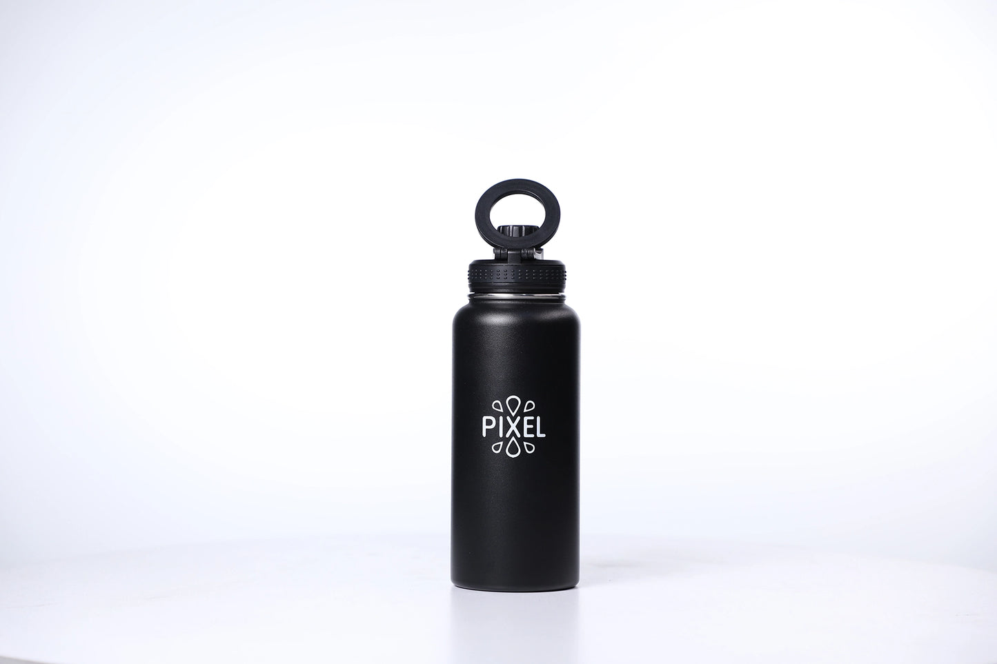 Bouteille Pixel Noir Obsidienne 24 oz