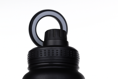 Obsidian Black Pixel Bottle 32 Oz