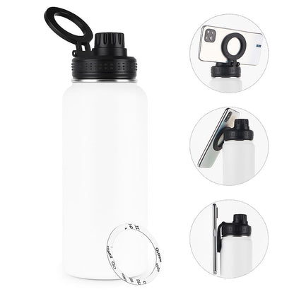 Icy White Pixel Bottle 32 oz
